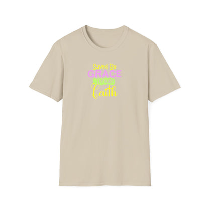 "Saved by Grace Through Faith" Unisex Softstyle T-Shirt