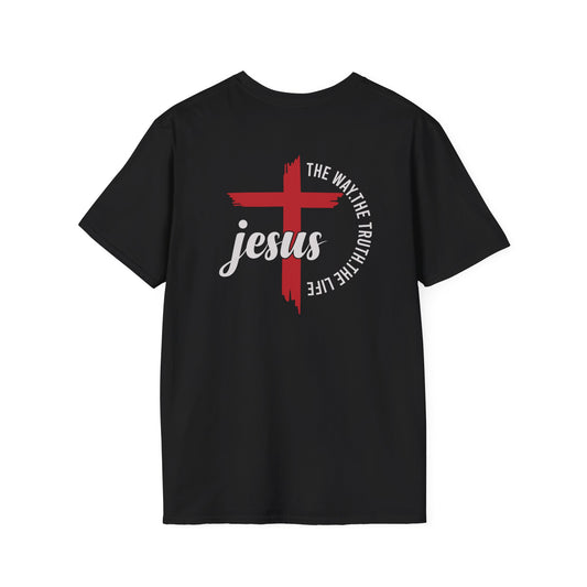 "Jesus The Way The Truth The Life"Unisex Softstyle T-Shirt