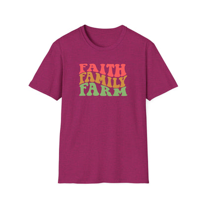 Faith Family Farm Unisex Softstyle T-Shirt