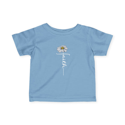 Faith Flower - Infant Fine Jersey Tee