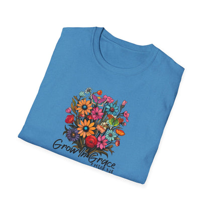 "Grow in Grace" - Unisex Softstyle T-Shirt