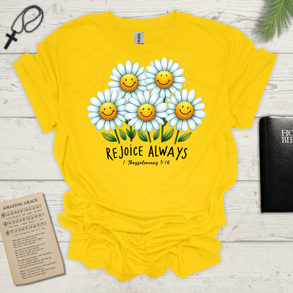 "Rejoice Always" Unisex Softstyle T-Shirt
