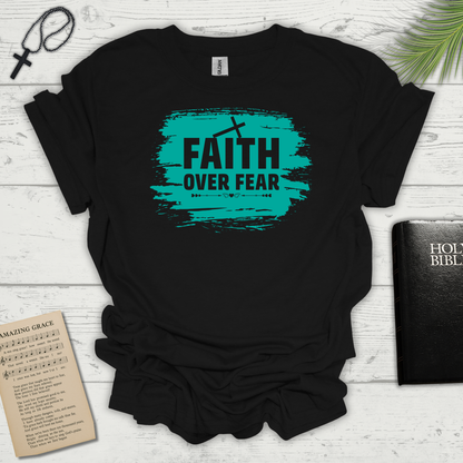 "Faith Over Fear" Unisex Softstyle T-Shirt