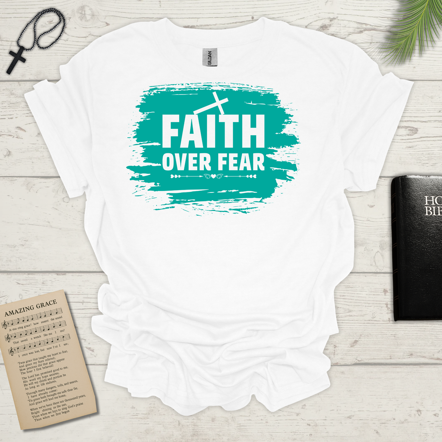 "Faith Over Fear" Unisex Softstyle T-Shirt