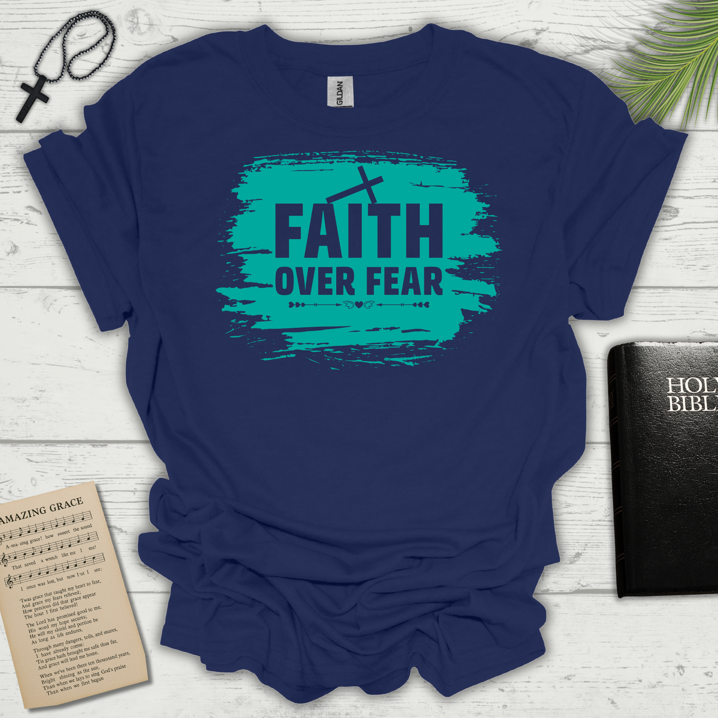 "Faith Over Fear" Unisex Softstyle T-Shirt
