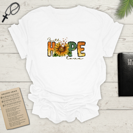 Faith Hope Love - Unisex Softstyle T-Shirt