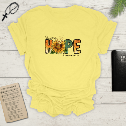 Faith Hope Love - Unisex Softstyle T-Shirt