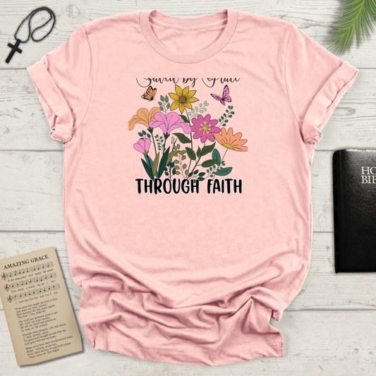 "Saved By Grace" Unisex Softstyle T-Shirt