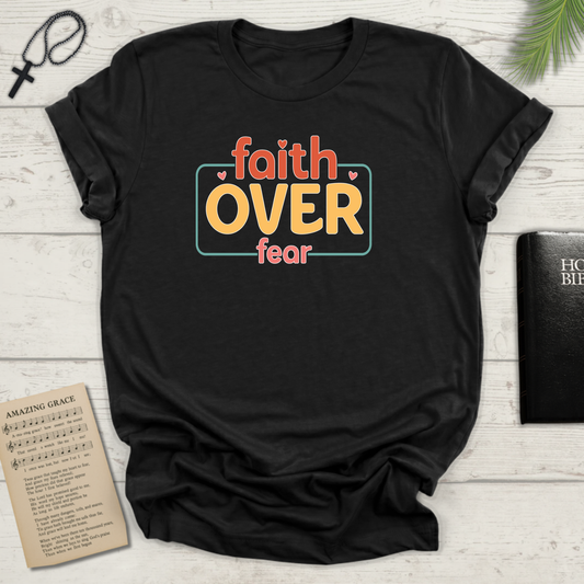 Faith Over Fear 2 Unisex Softstyle T-Shirt