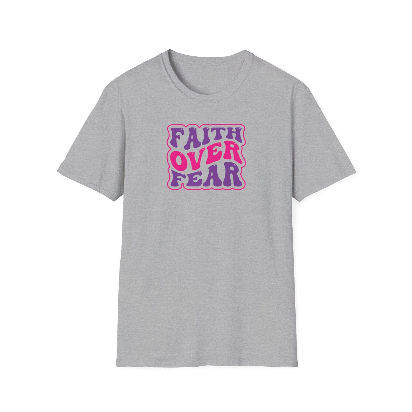 "Faith Over Fear" Unisex Softstyle T-Shirt
