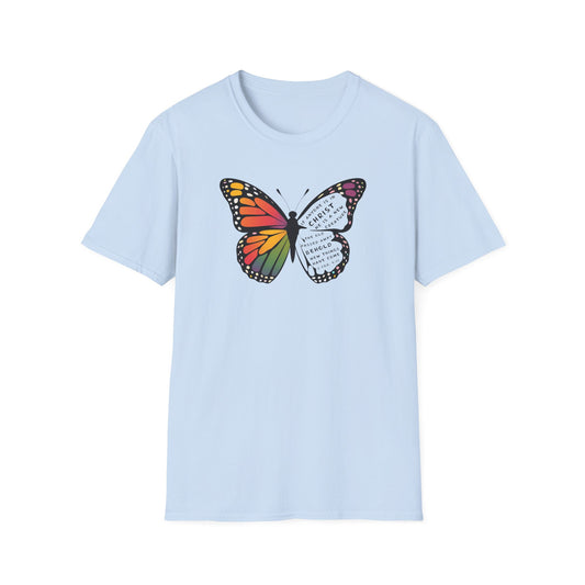 Butterfly - Black Font T-Shirt