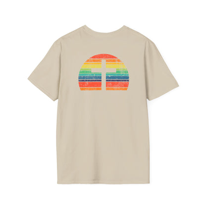 Retro Cross - Unisex Softstyle T-Shirt