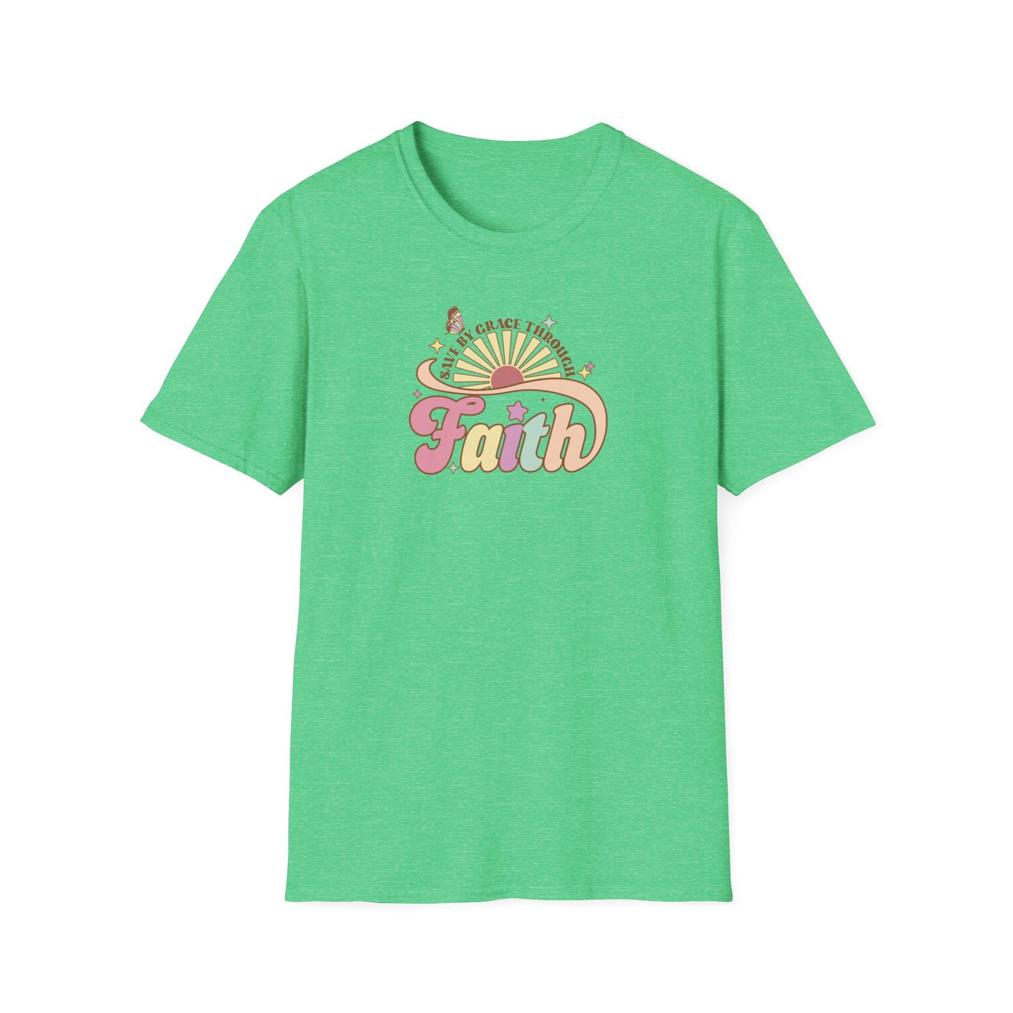 "Saved by Grace Through Faith" Unisex Softstyle T-Shirt