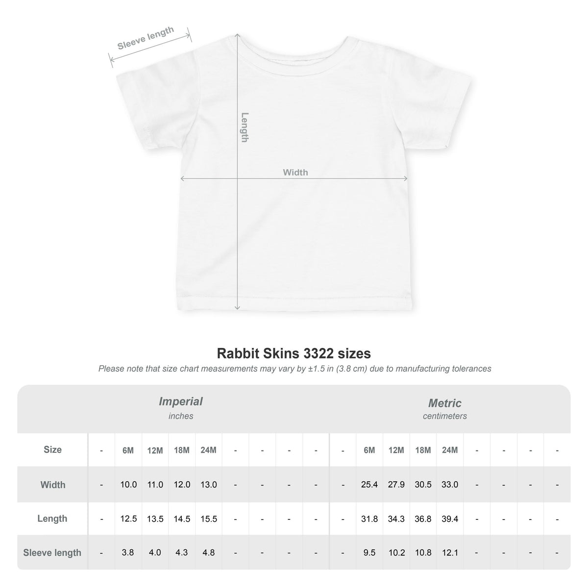 "Grow in Grace" - Infant Fine Jersey Tee