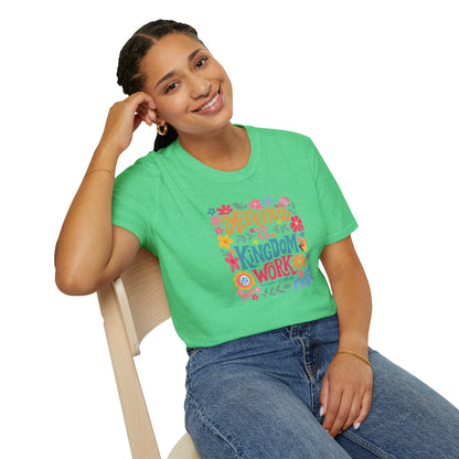 Motherhood is Kingdom Work Softstyle T-Shirt