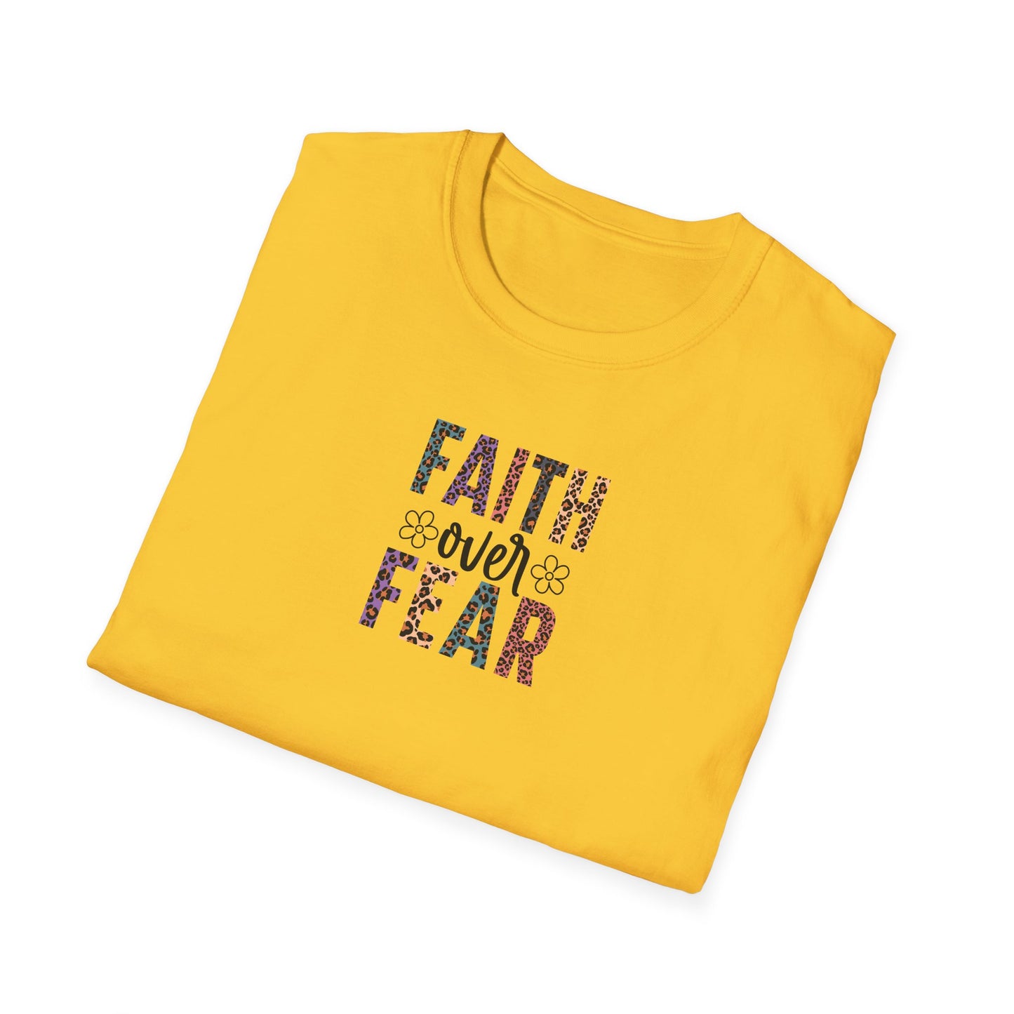 "Faith Over Fear" Unisex Softstyle T-Shirt