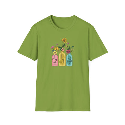 Jars of Flowers Unisex Softstyle T-Shirt
