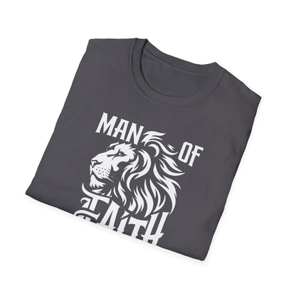 Man of Faith Front Unisex Softstyle T-Shirt