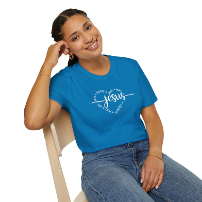 Heart-Jesus Unisex Softstyle T-Shirt