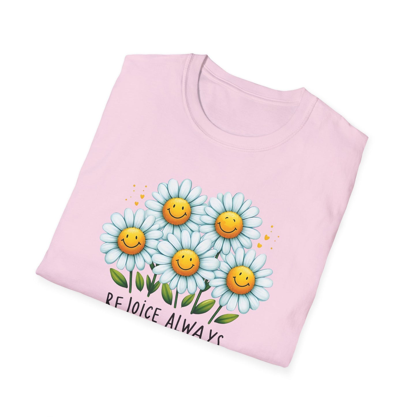 "Rejoice Always" Unisex Softstyle T-Shirt
