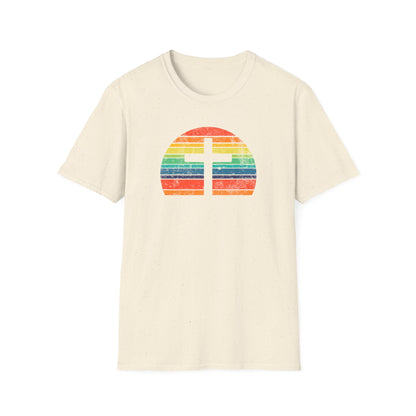 Retro Cross Unisex Softstyle T-Shirt