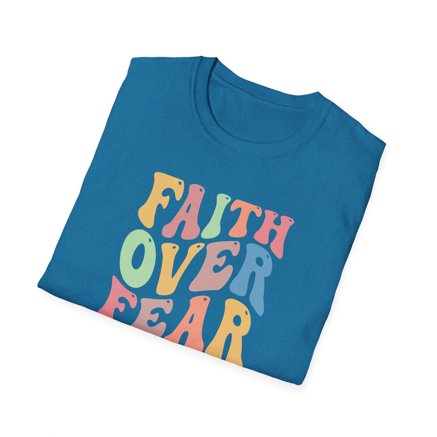 Faith Over Fear Unisex Softstyle T-Shirt