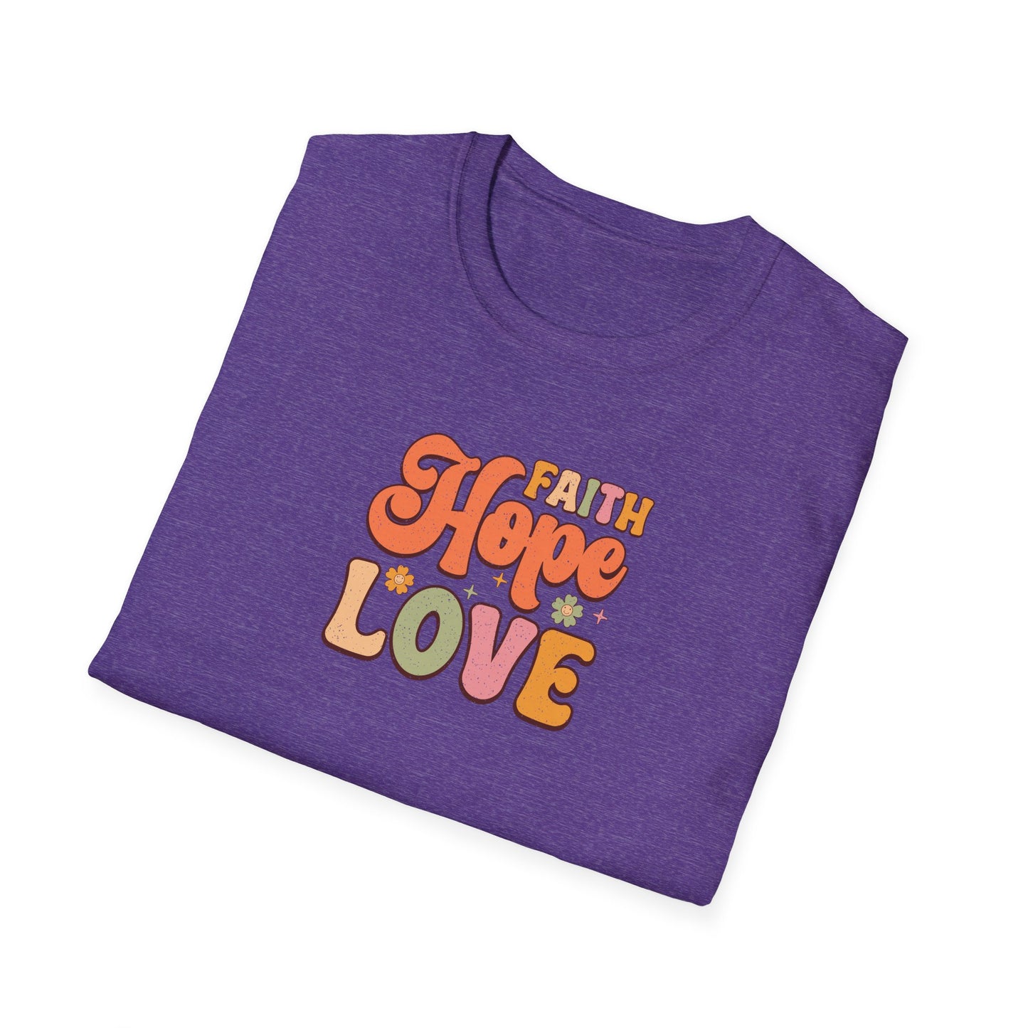 FAITH HOPE LOVE Unisex Softstyle T-Shirt