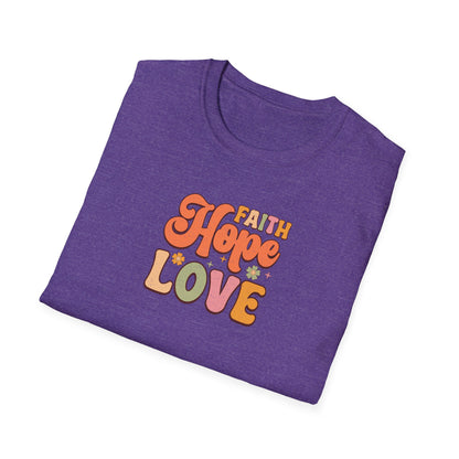 FAITH HOPE LOVE Unisex Softstyle T-Shirt