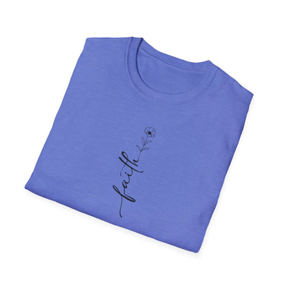 Faith Flower Unisex Softstyle T-Shirt