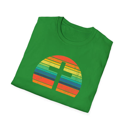 Retro Cross Unisex Softstyle T-Shirt