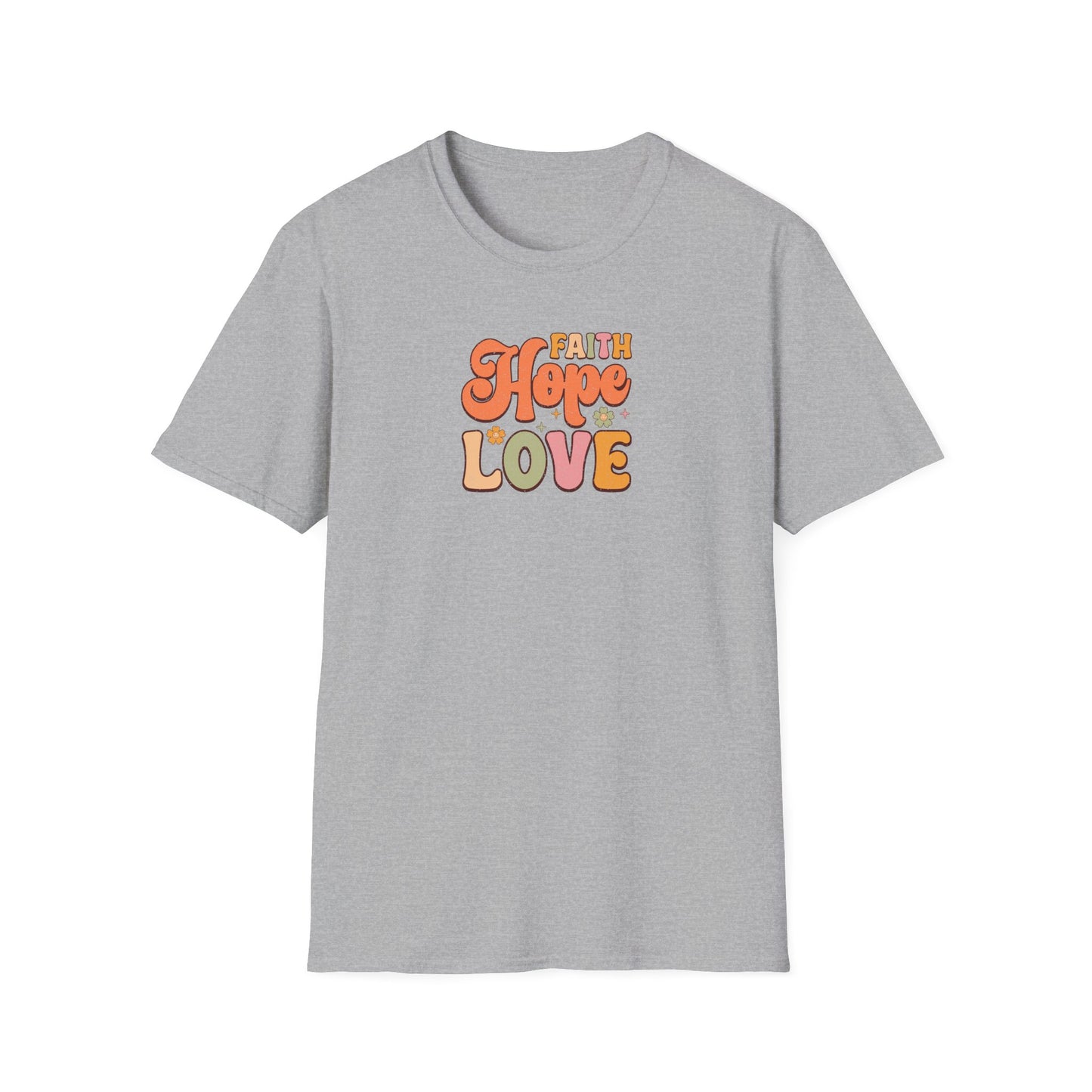 FAITH HOPE LOVE Unisex Softstyle T-Shirt