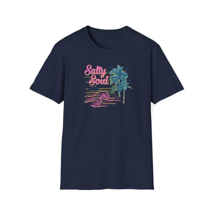 "Salty Soul" Front Print Unisex Softstyle T-Shirt