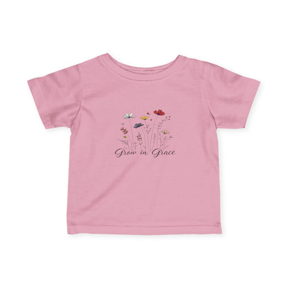 "Grow in Grace" - Infant Fine Jersey Tee