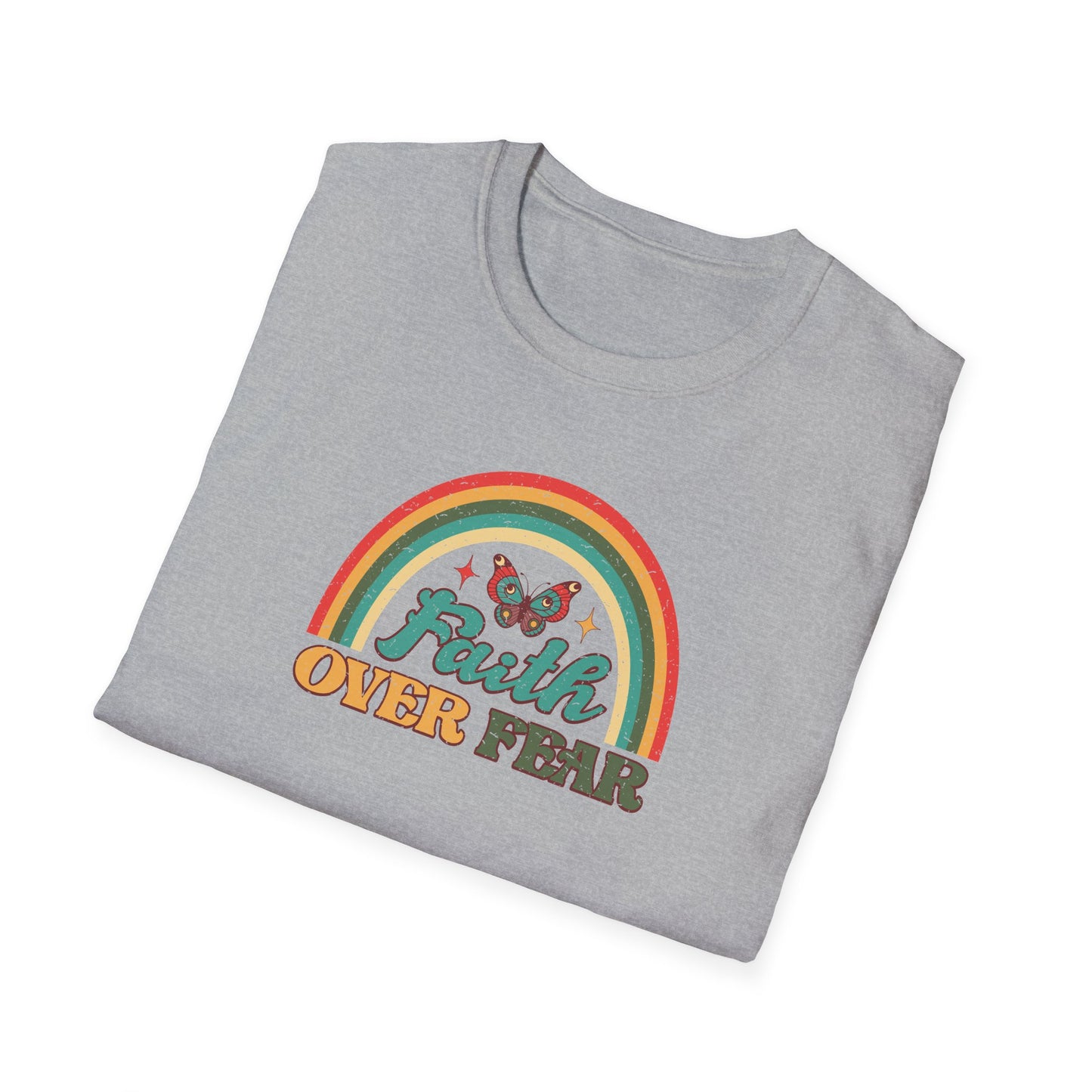 "Faith Over Fear" Unisex Softstyle T-Shirt