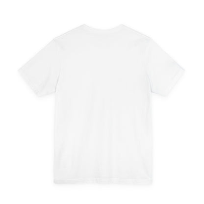 Faith Over Fear Orange Brush T-Shirt — Christian Inspirational Tee with Cross