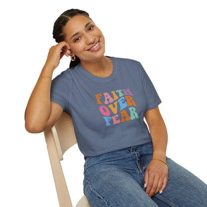 "Faith Over Fear" Unisex Softstyle T-Shirt