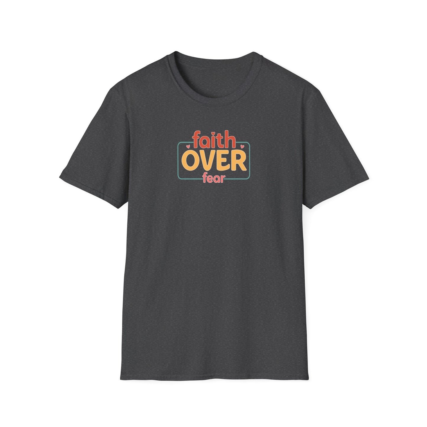 Faith Over Fear 2 Unisex Softstyle T-Shirt