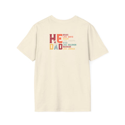 "He is Dad" Unisex Softstyle T-Shirt