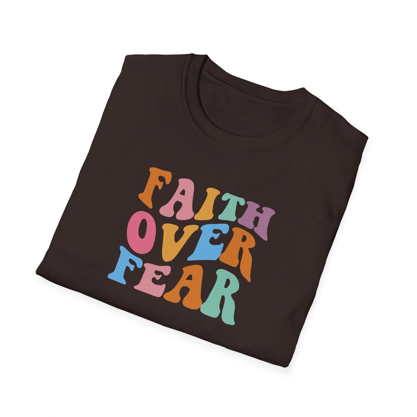 "Faith Over Fear" Unisex Softstyle T-Shirt