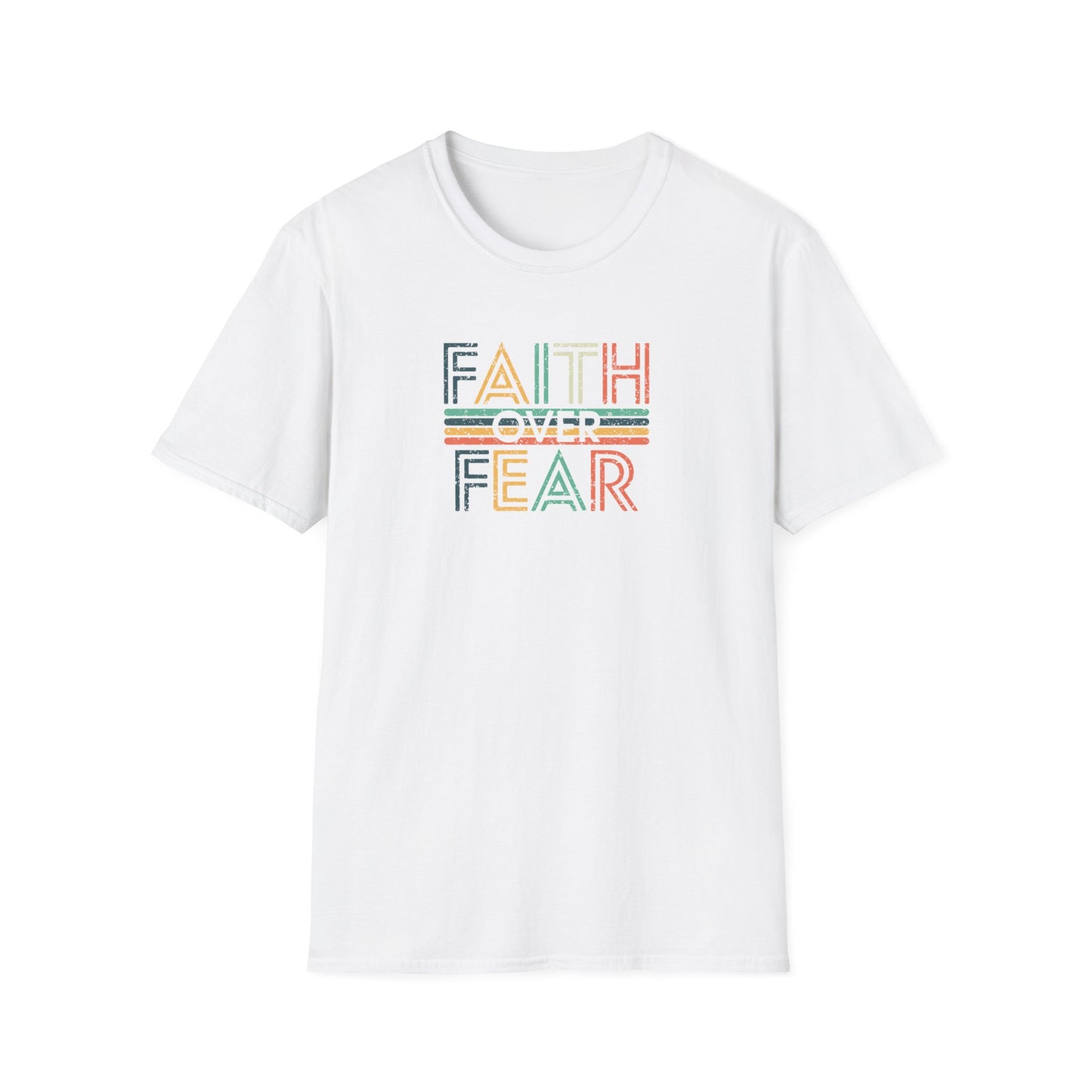 Faith Over Fear Unisex Softstyle T-Shirt