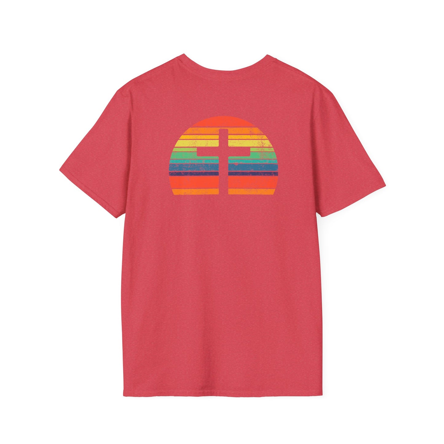 Retro Cross - Unisex Softstyle T-Shirt