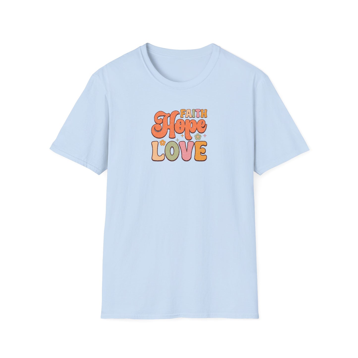FAITH HOPE LOVE Unisex Softstyle T-Shirt