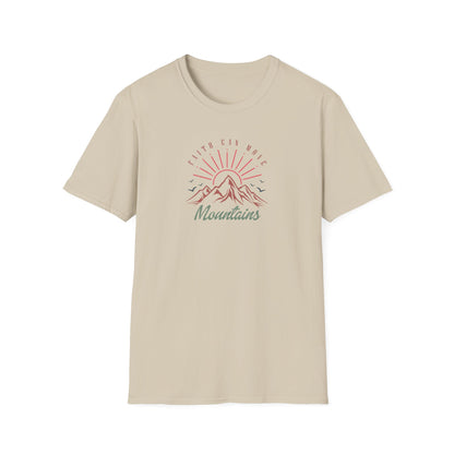 Faith Can Move Mountains D-3 Unisex Softstyle T-Shirt