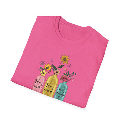 Jars of Flowers Unisex Softstyle T-Shirt