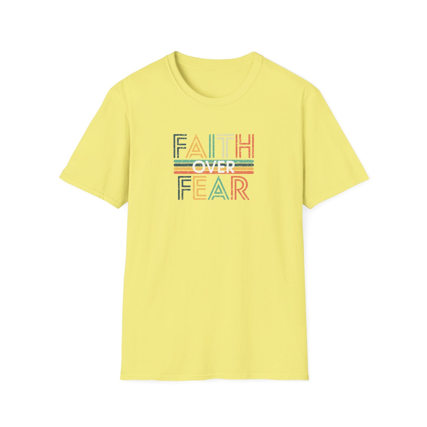 Faith Over Fear Unisex Softstyle T-Shirt