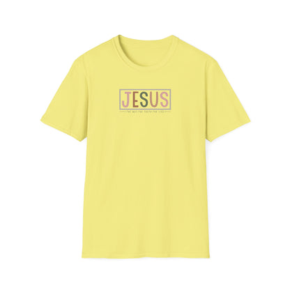 "Jesus - The Way The Truth The Life" Unisex Softstyle T-Shirt