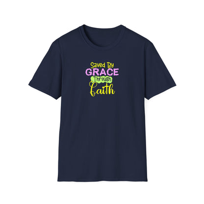 "Saved by Grace Through Faith" Unisex Softstyle T-Shirt