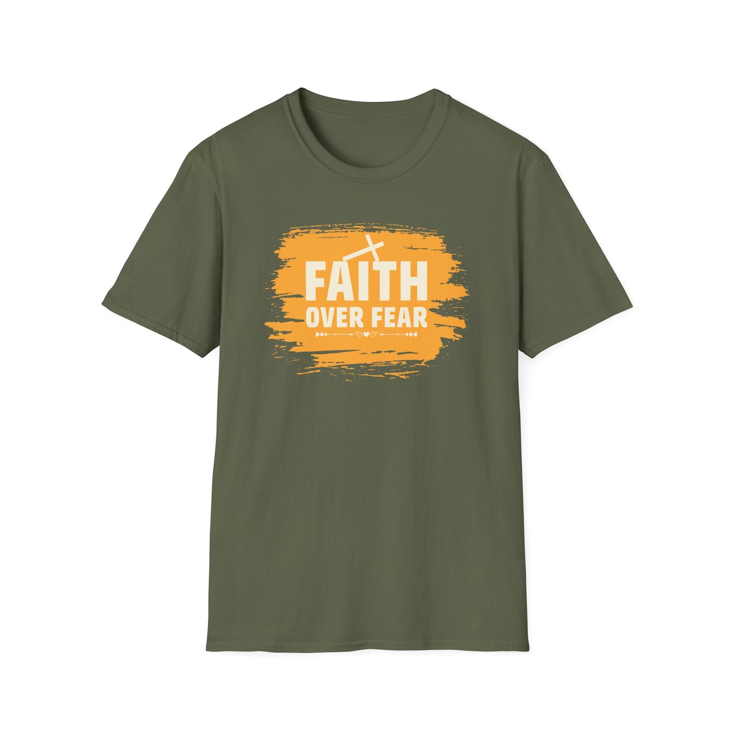 Faith-Over-Fear Orange Brush