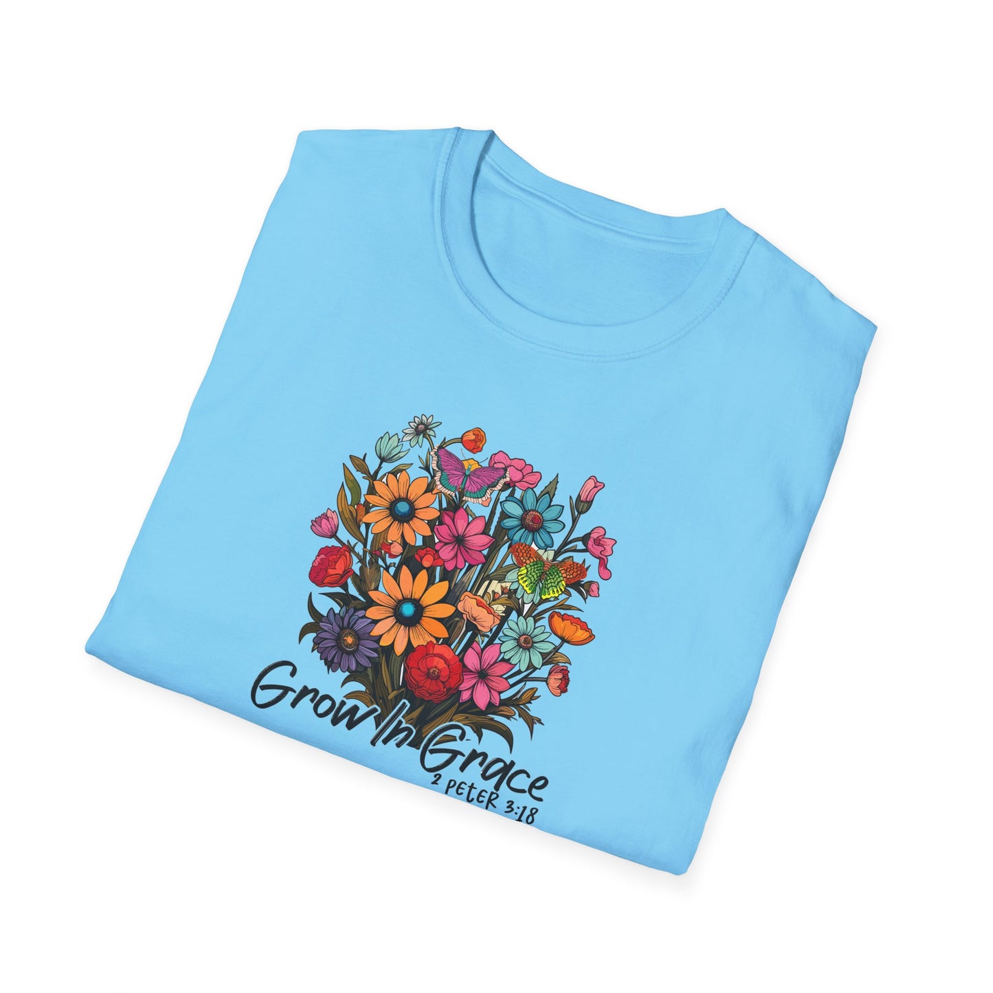 "Grow in Grace" - Unisex Softstyle T-Shirt