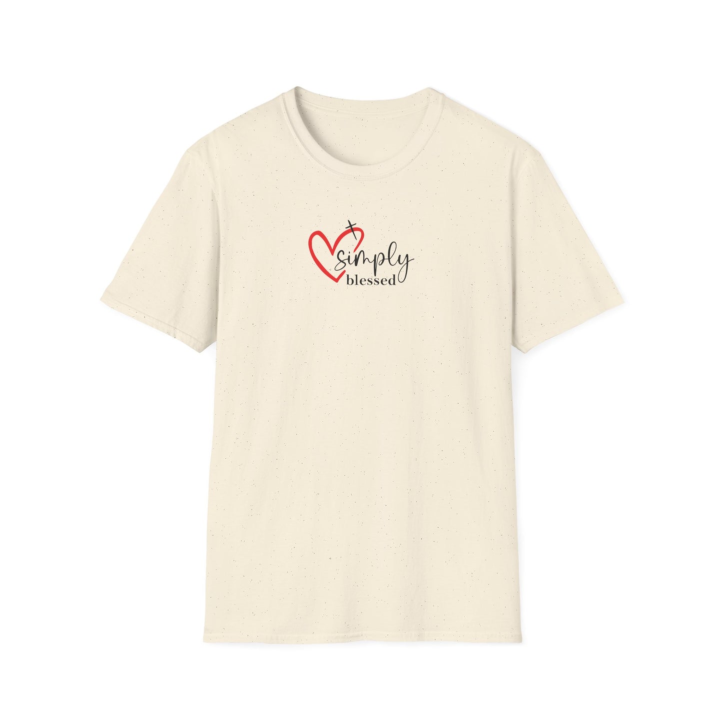 "Simply Blessed" Unisex Softstyle T-Shirt
